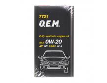Mannol O.E.M. for Honda 0W-20 4L Mannol O.E.M. for Honda 0W-20 4L