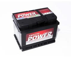 Electric Power 12V 60Ah J+ 500A Alacsony