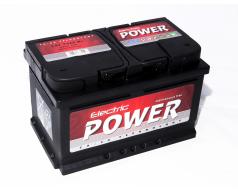 Electric Power 12V 72Ah J+ 680A Alacsony